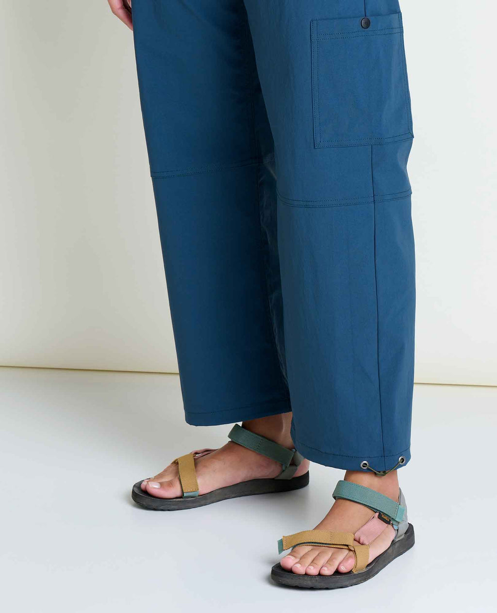 Active Wide Leg Pant - Midnight