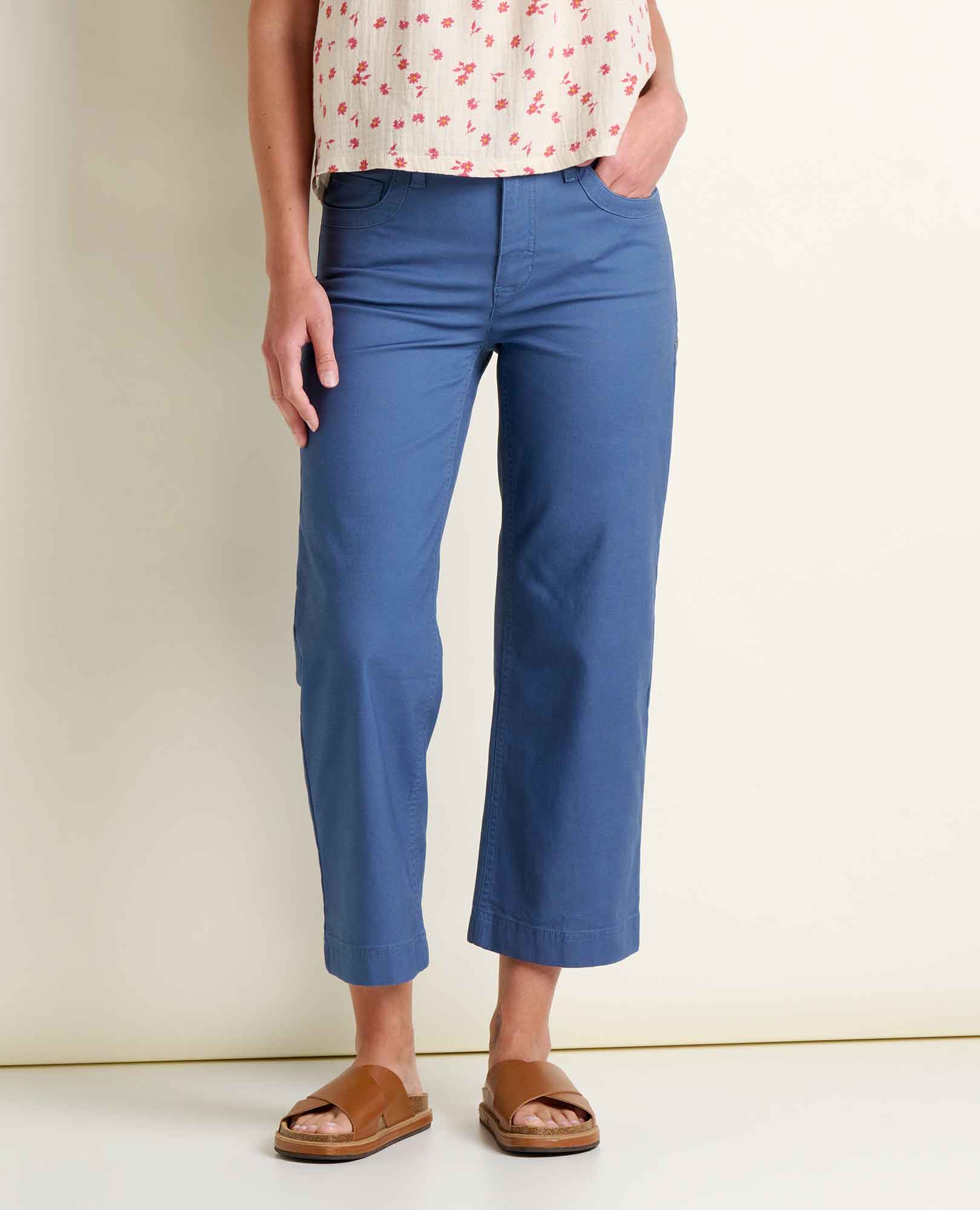 Wide Leg Crop Pant