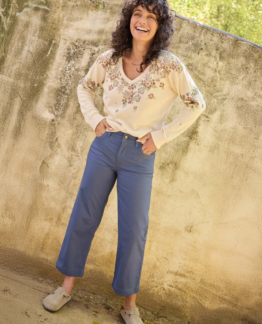 Wide Leg Crop Pant