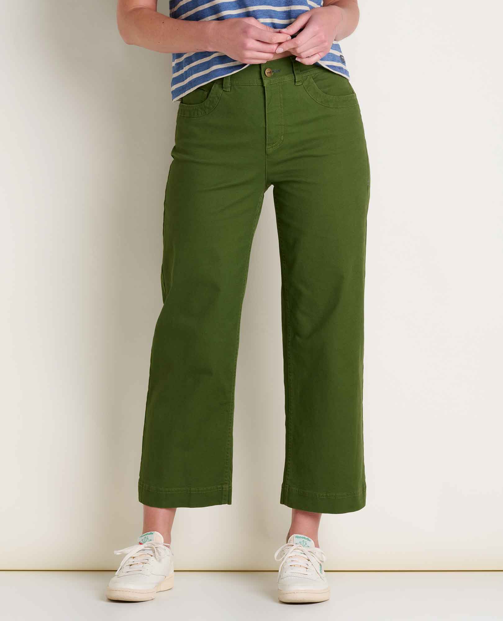 Wide Leg Crop Pant