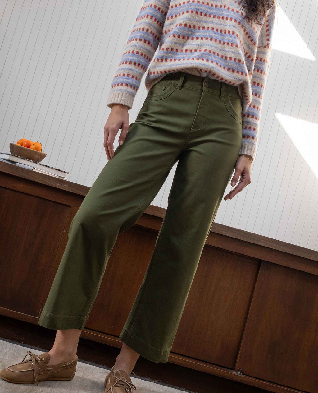 Wide Leg Crop Pant