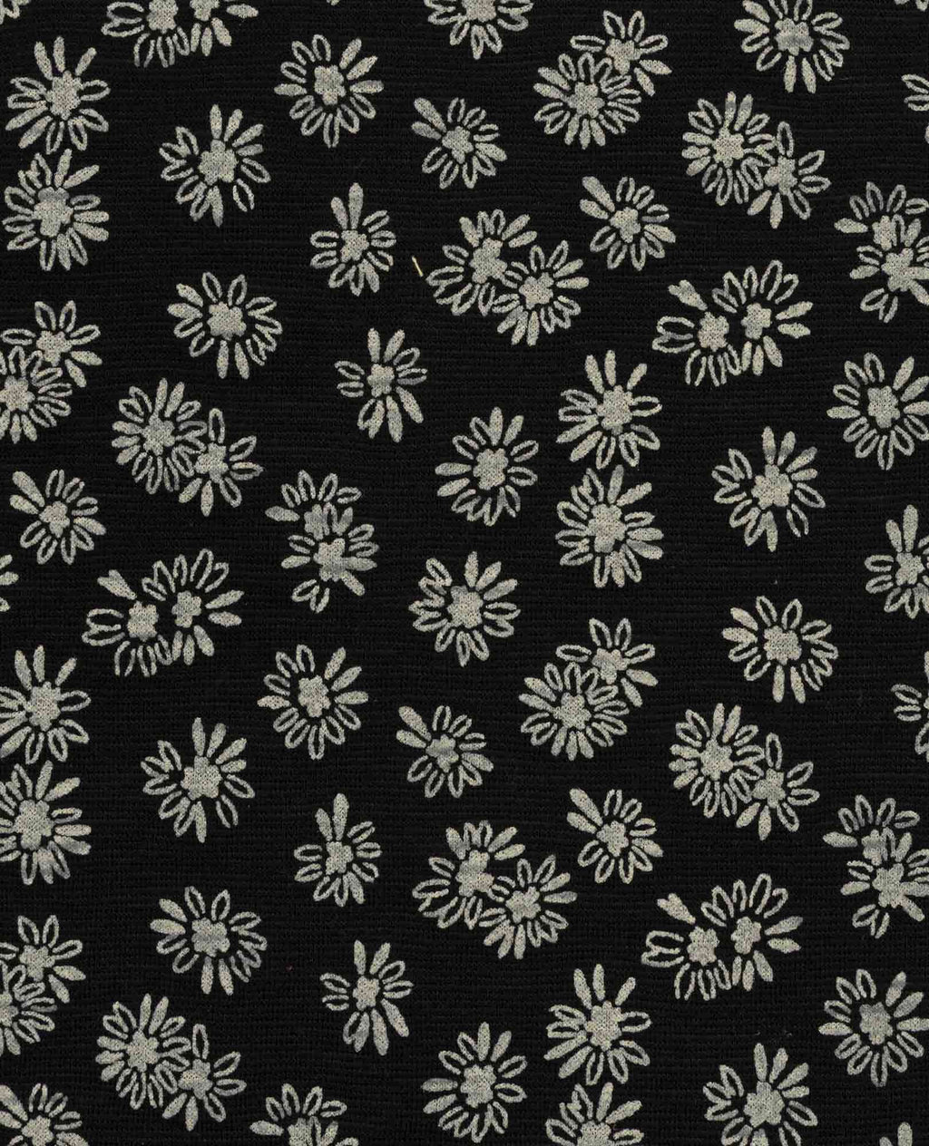 Cap Sleeve Dress - Black and Salt Print