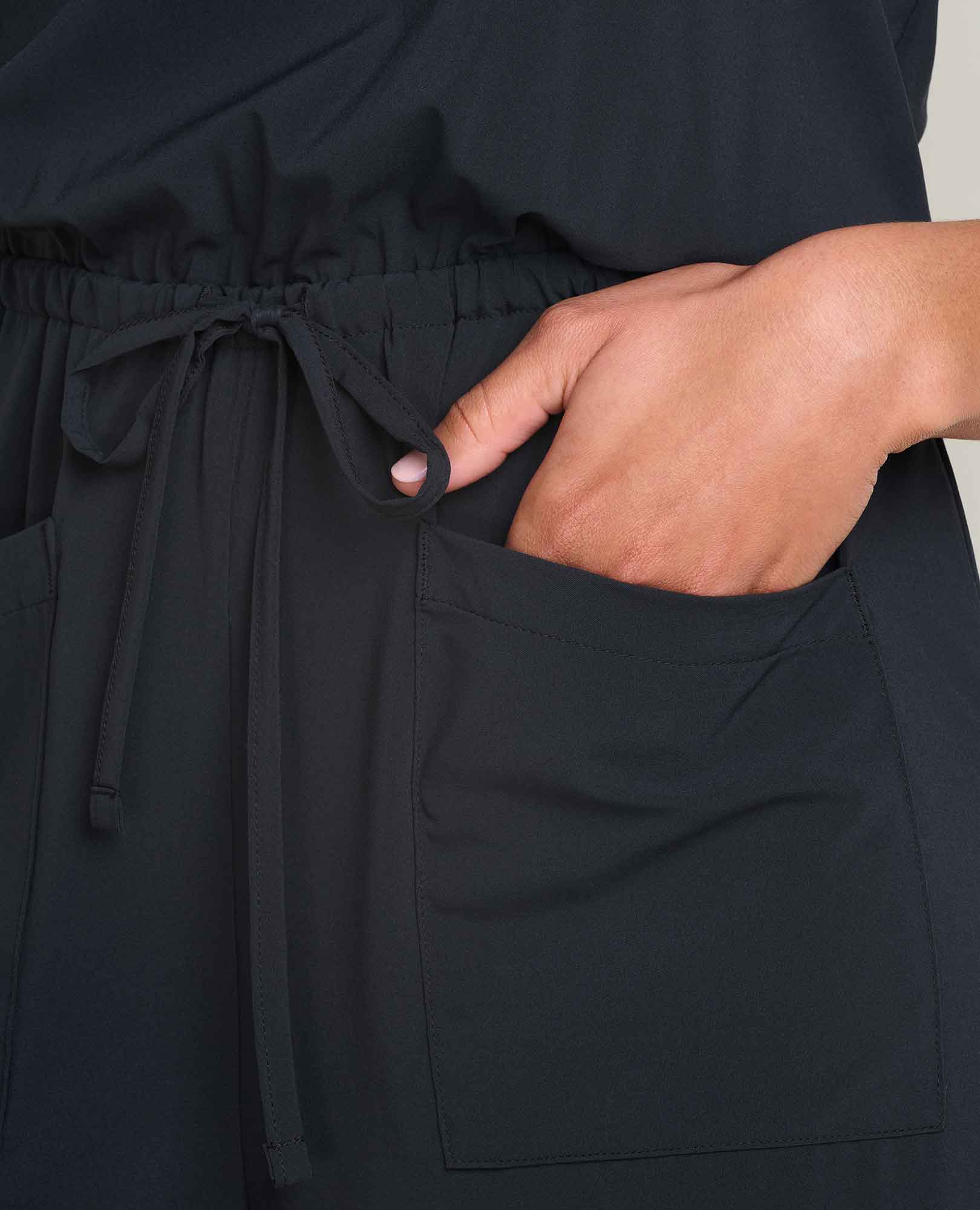 Sleeveless Jumpsuit - Black