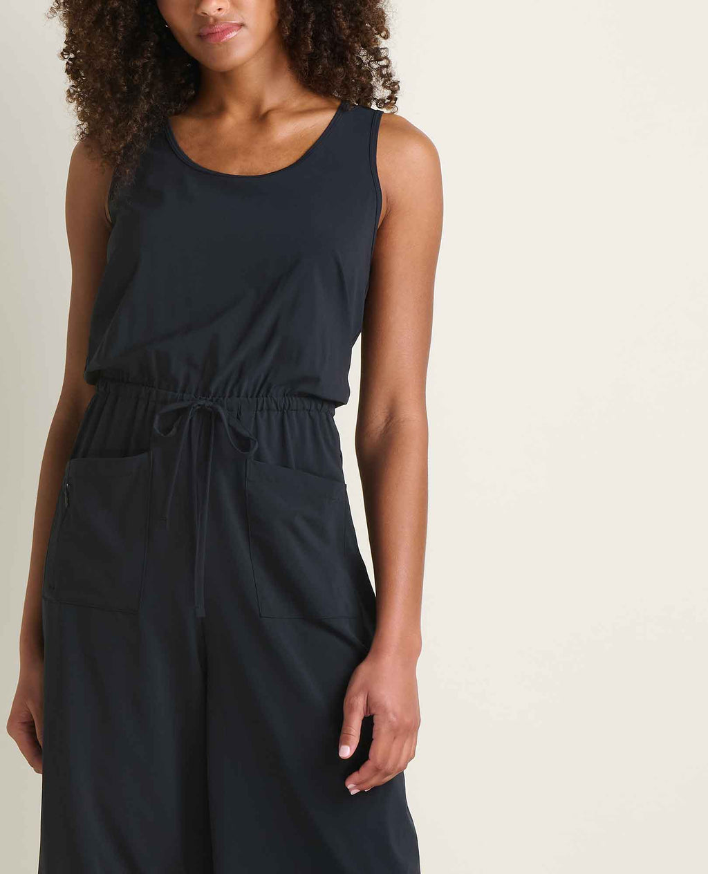 Sleeveless Jumpsuit - Black